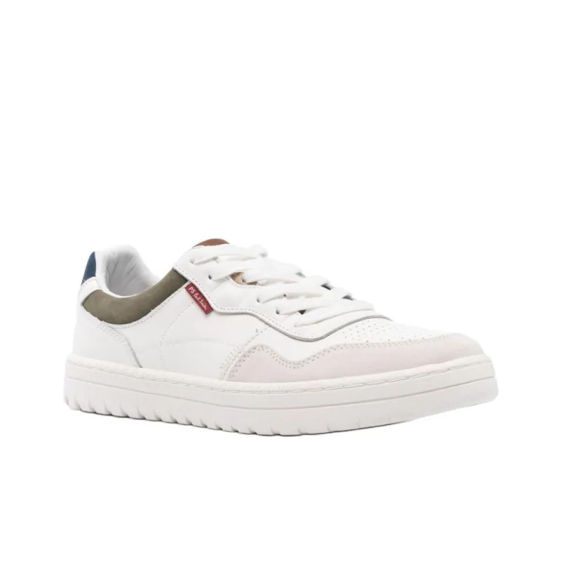 Paul Smith Low Top Skateboard Shoes Men's White-2