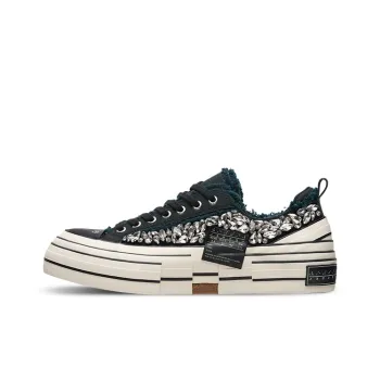 VESSEL Anti Slip Wear Resistant Low Top Canvas Shoes Unisex Black