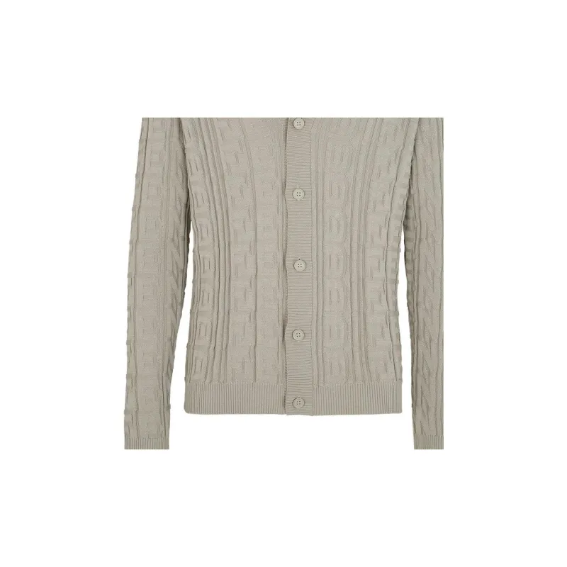 FENDI Sweaters Men Gray-5