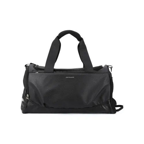 JEANSWEST Polyamide Crossbody Bag Travel Bag Backpack Unisex Black