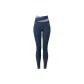 Peach Multicolor Ankle-Length Pants-Blue Whale Blue