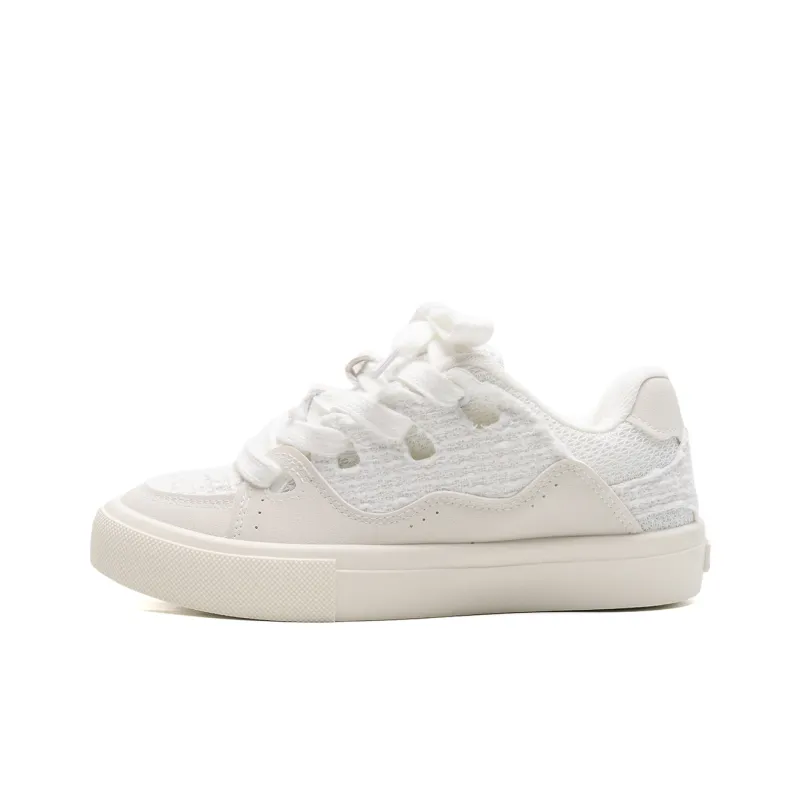 OAOQ Durable Lightweight And Breathable Low-Top Skateboard Shoes Women's-1