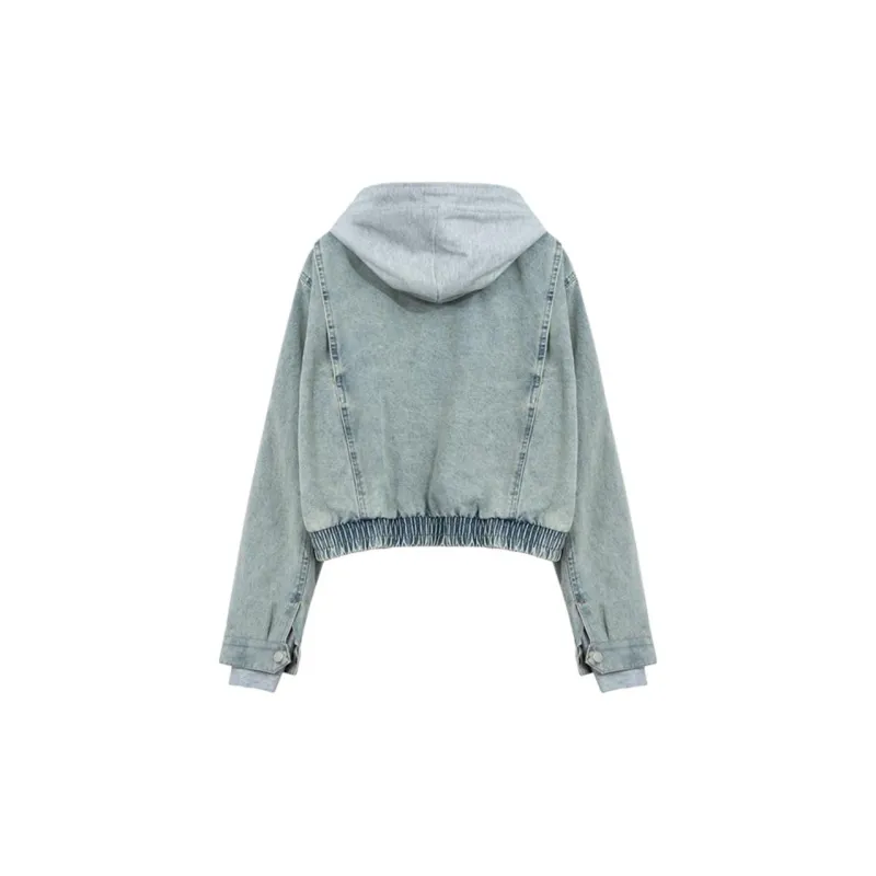 SUMU Denim Jacket Women's Light Blue-1