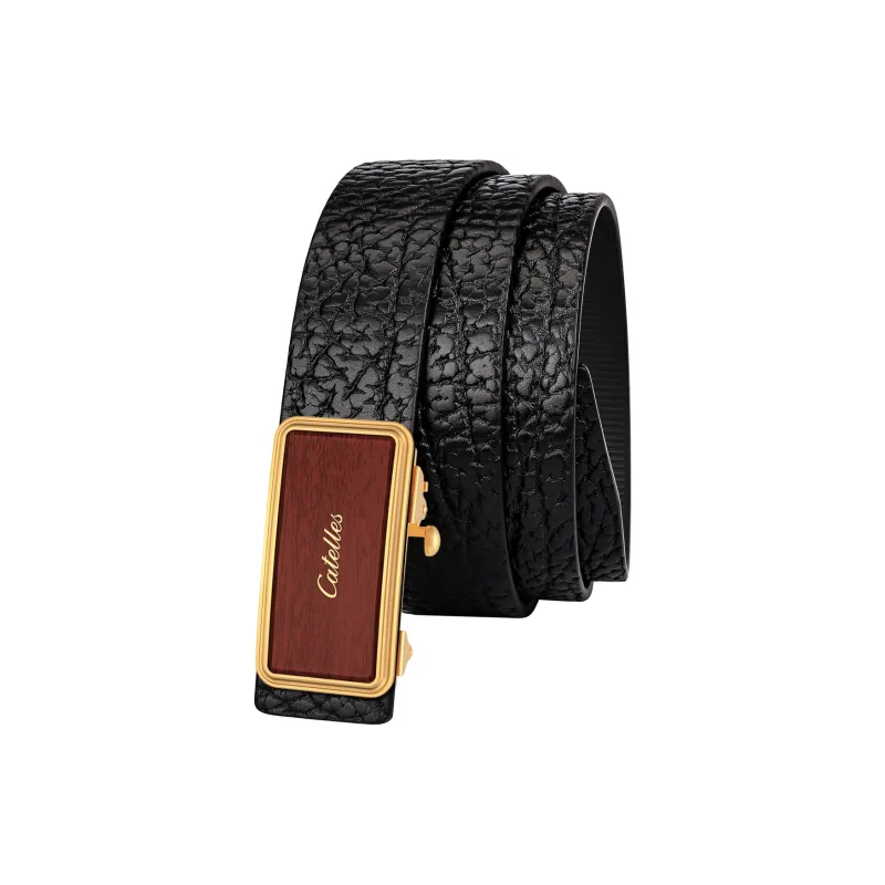 CATELLES Top Grain Cow Leather Leather Belts Men's 3.5cm-8