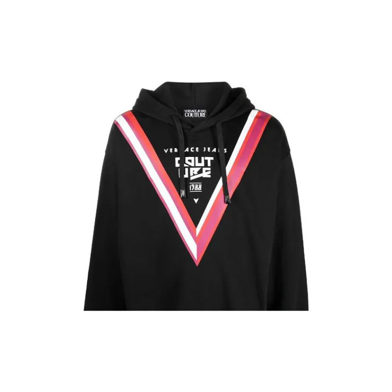 VERSACE FW22 Men Long Sleeve Sweatshirt Black-5