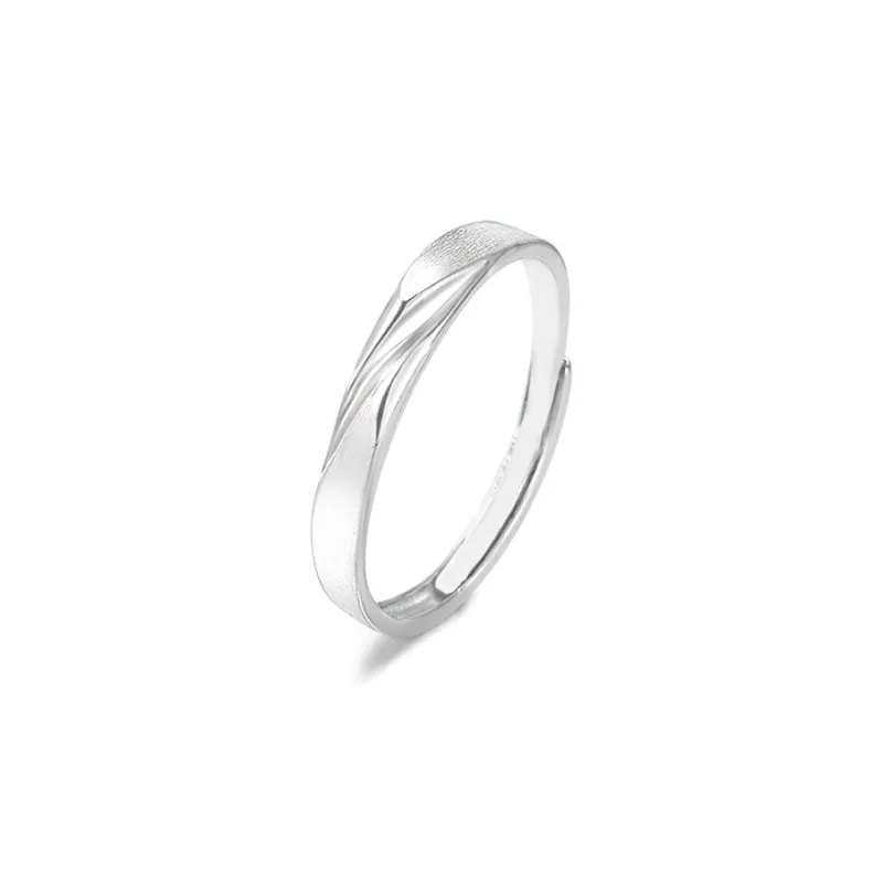FANFRI Sterling Silver Rings Unisex Sweet Love Date Confession Box-8