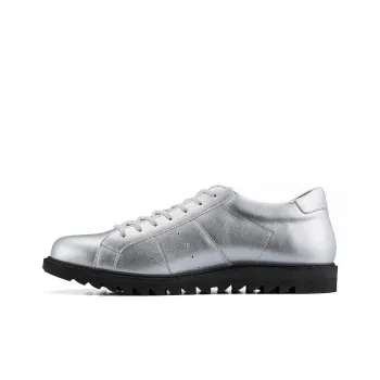 Onitsuka Tiger Court T Anti Slip Wear Resistant Low Top Casual Shoes Unisex Silver Black