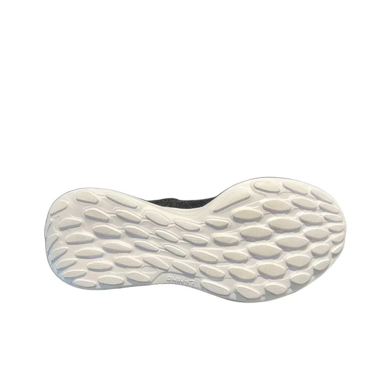 LiNing Cushioning Lightweight Low Top Casual Shoes Women's Black White-2