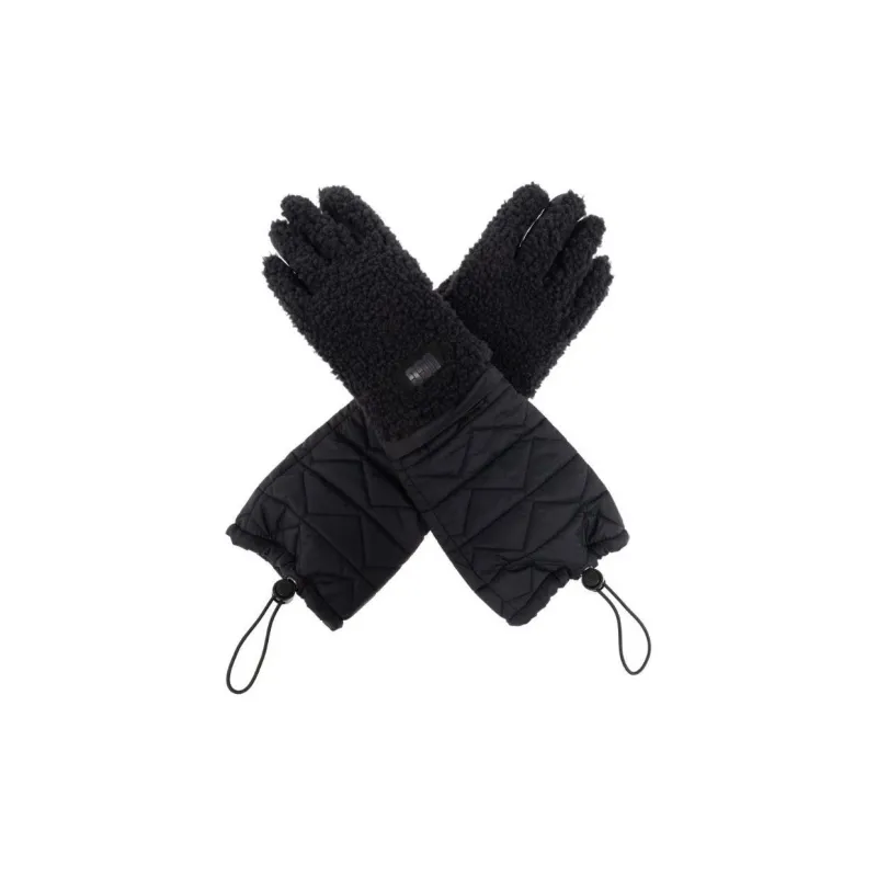 UGG Polyester Gloves Women's Black-1
