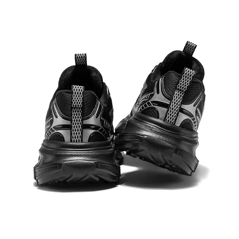 AGSDON Lightweight Height Increasing Thermal Low Top Chunky Sneakers Men's-2