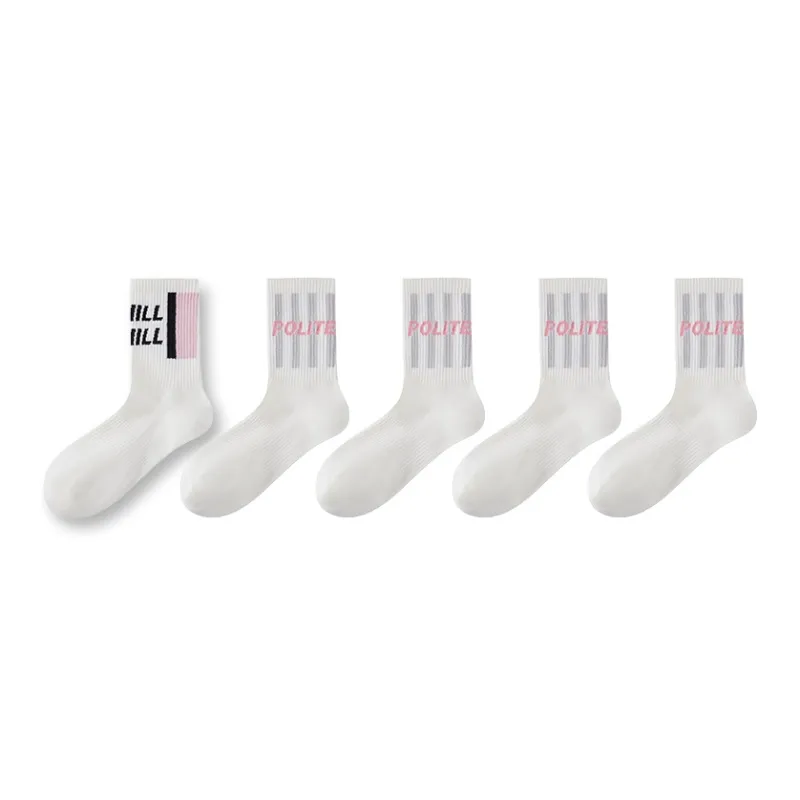 Caramella Mid Calf Socks Women's Combo Set-8