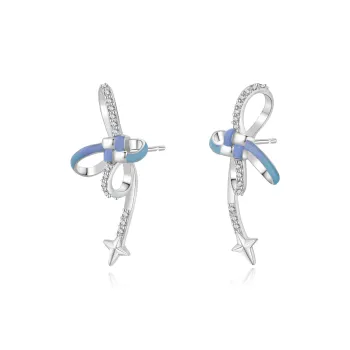 MOLADY S925 Silver Earrings Women's