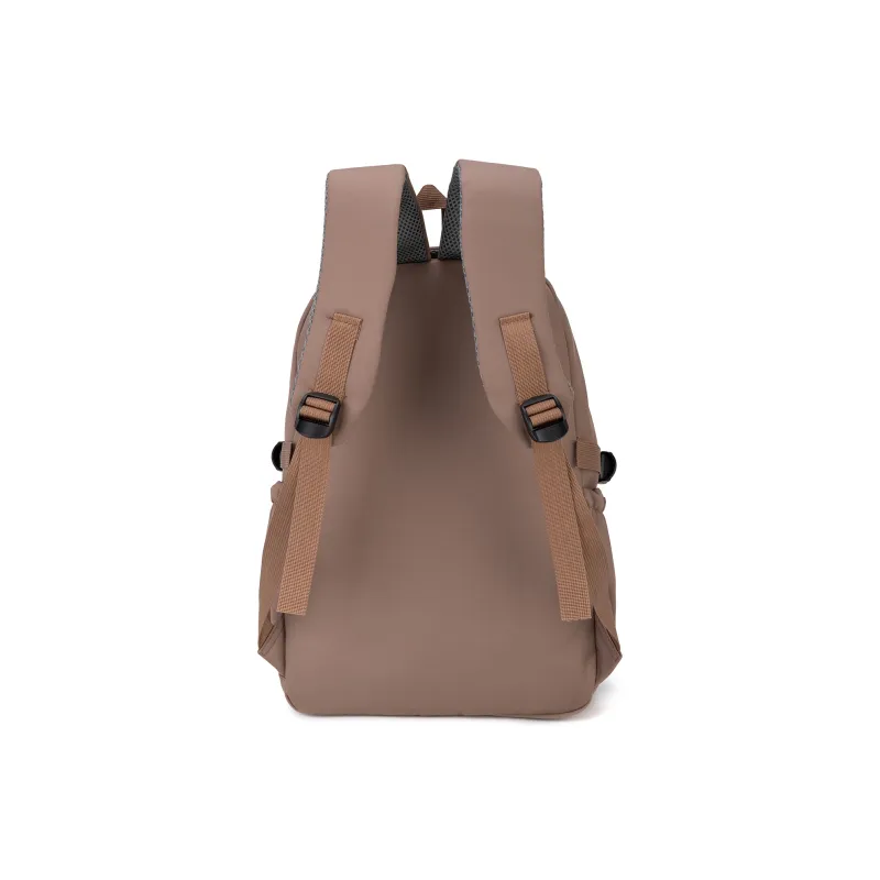 TAKI Nylon Backpack Regular Unisex White/Pink/Black/Khaki-19