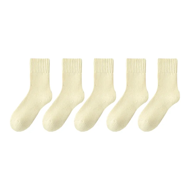 Caramella Mid Calf Socks Women's Combo Set-14