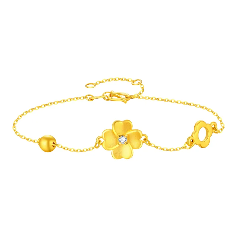 D.Get Gold Bracelet Unisex-0