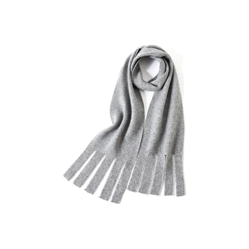 CARDANRO Cashmere Knit Scarves Unisex-1