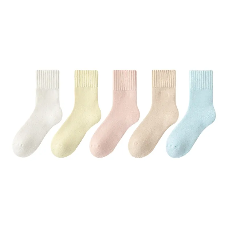 Caramella Mid Calf Socks Women's Combo Set-9