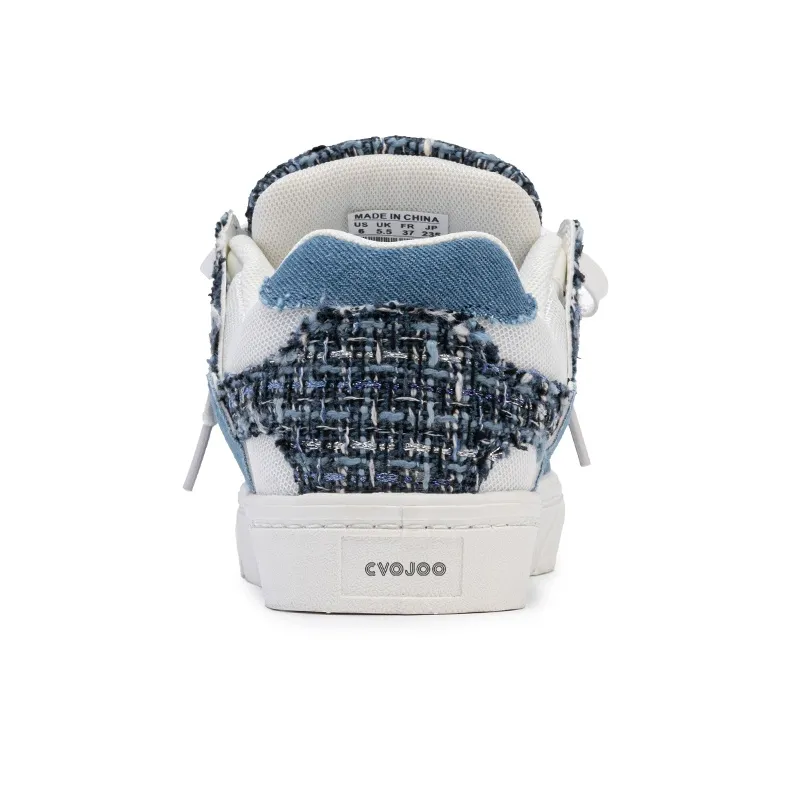 CVOJOO Non-slip Lightweight Low-Top Skateboard Shoes Unisex-38