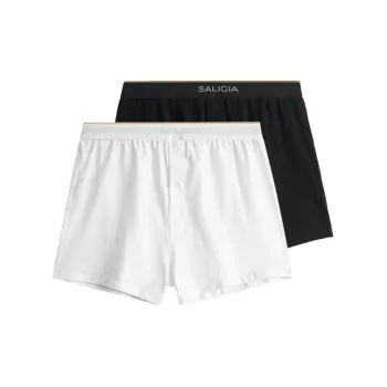SALIGIA Underpants, Pajama Pants, Boxer Shorts Men's 2 Pack