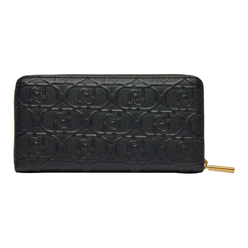 LIU·JO Polyester Card Holder Wallet Regular Women's Black-2