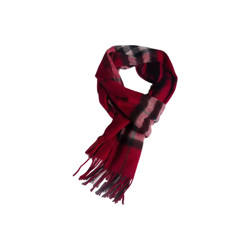 H YXIANG Cashmere Knit Scarves Women's-1