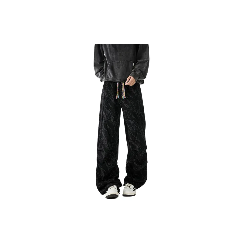 PAINT STAIN Casual Pants Unisex-13