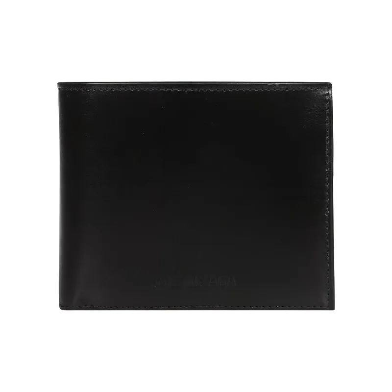 Balenciaga ESSENTIAL Cow Leather Coin Purses Wallets Men's Black & Gray-0