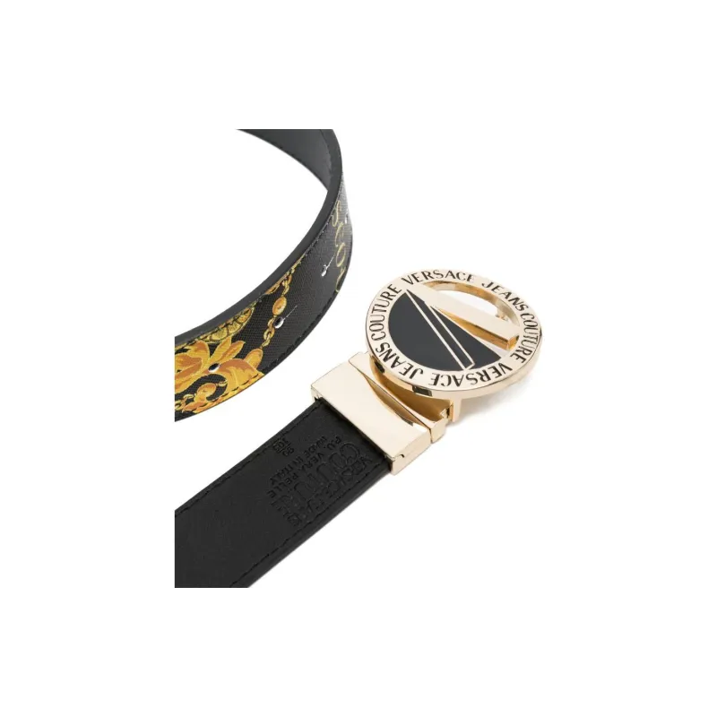 VERSACE JEANS COUTURE Leather Belts Men's Multicolor -4