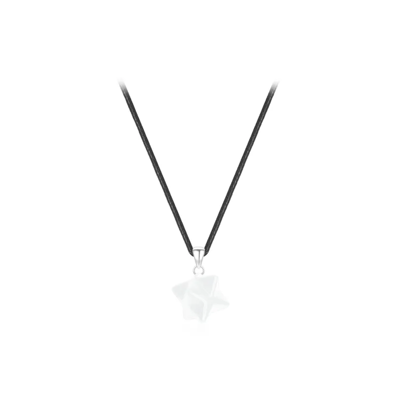 PRETTY DIARY Agate Necklaces Unisex-0