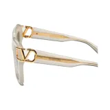 Valentino VLogo Square-frame Sunglasses