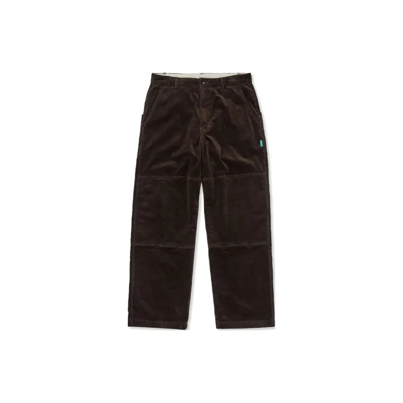 Mmlg FW24 Casual Pants Unisex Brown-1