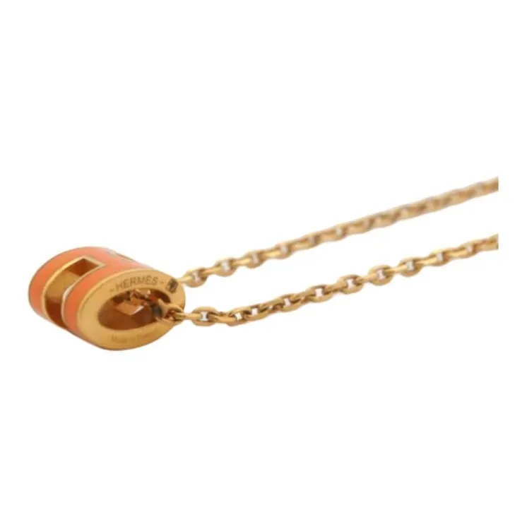 HERMES POP H Collection Metal Necklaces Women's-3