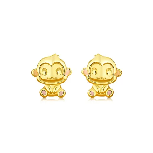 KING TAI SANG S925 Silver Stud Earrings Women's-11
