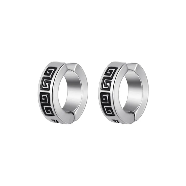 KiNGZiT Alloy Stud Earrings Unisex-4