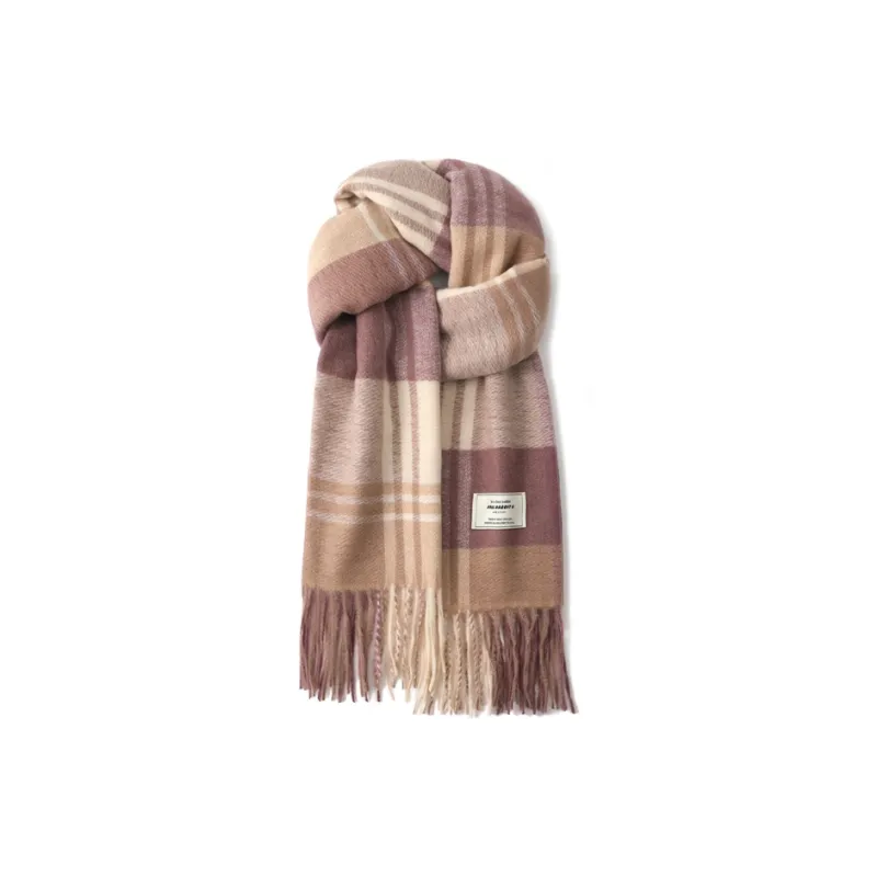 FREE RABBITⅡ Fall And Winter British Versatile Warm Cold Resistant Shawl Scarf Unisex-4