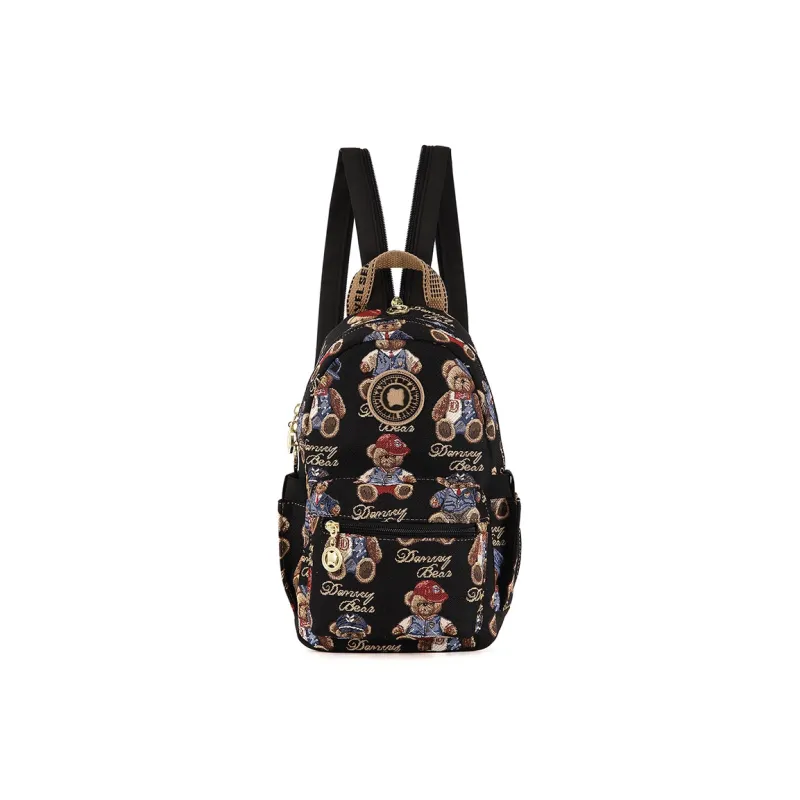 DANNYBEARJEANS Fabric Backpack Regular Unisex Multicolor-10