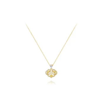BLANK IN BLANK Zircon Necklaces Women's