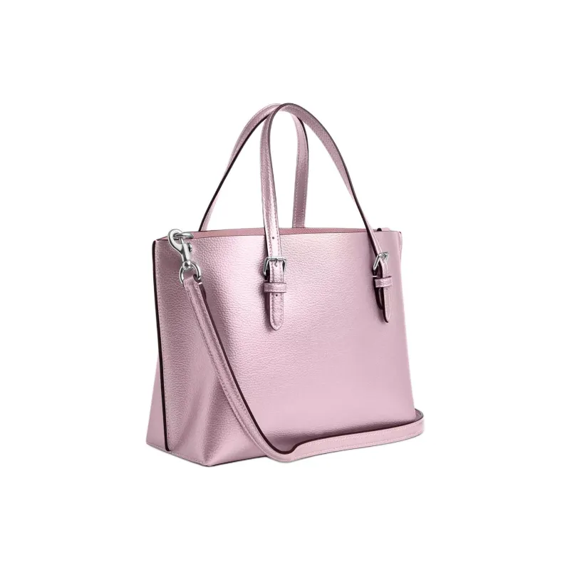 COACH Leather Tote Bag Shopping Bag Shoulder Bag Crossbody Bag Handbag Medium Size Women's Pink-1