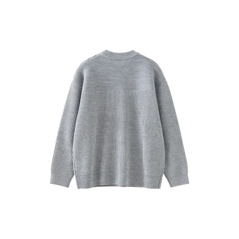 BUTTBILL Long Sleeved Sweater Unisex-1