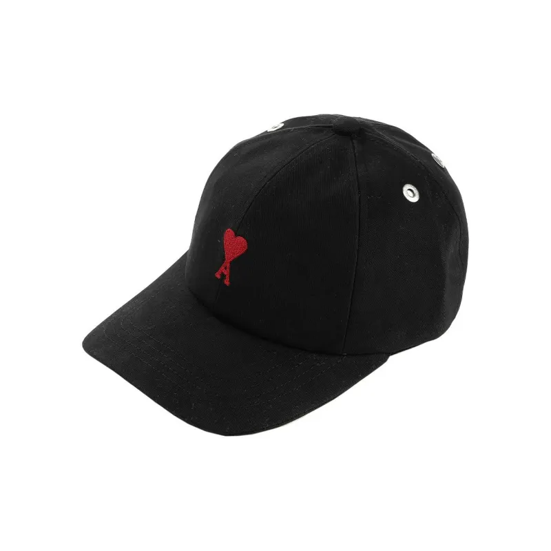 AMIPARIS Cotton Baseball Caps Unisex Black-3