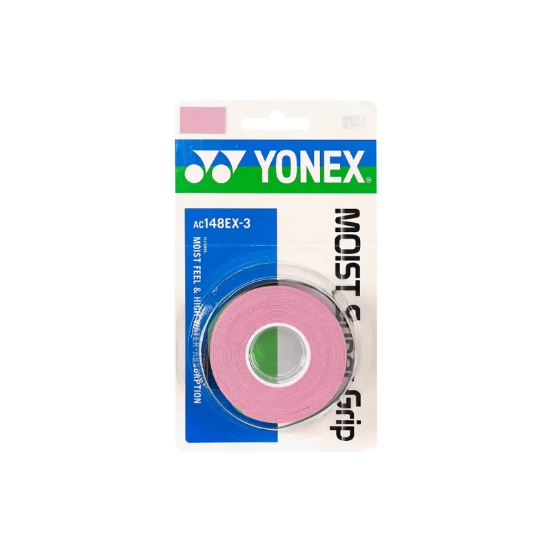 YONEX Badminton Grip Tape Polyurethane Badminton Net All Thin 3 Pack-10