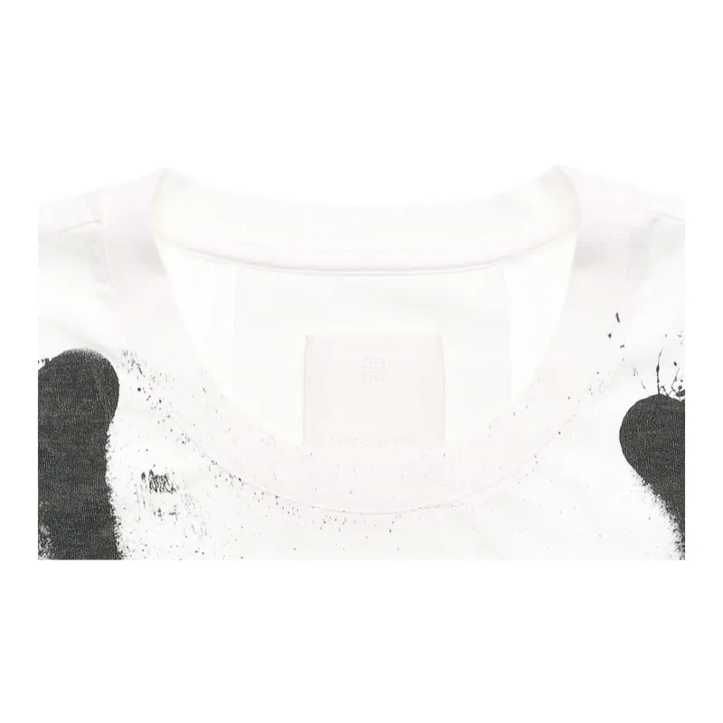 Givenchy Graffiti print Cotton T shirt-5
