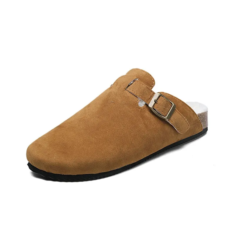 YIVELOVE Rubber Sole Slip Resistant Wrap toe Slippers Unisex-15