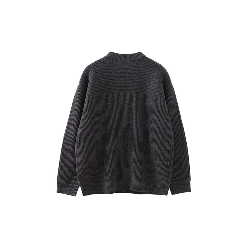 BUTTBILL Long Sleeved Sweater Unisex-5