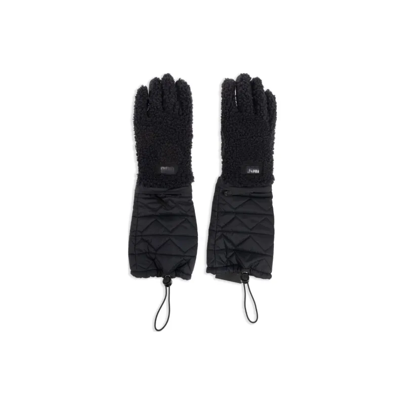 UGG Polyester Gloves Women's Black-0