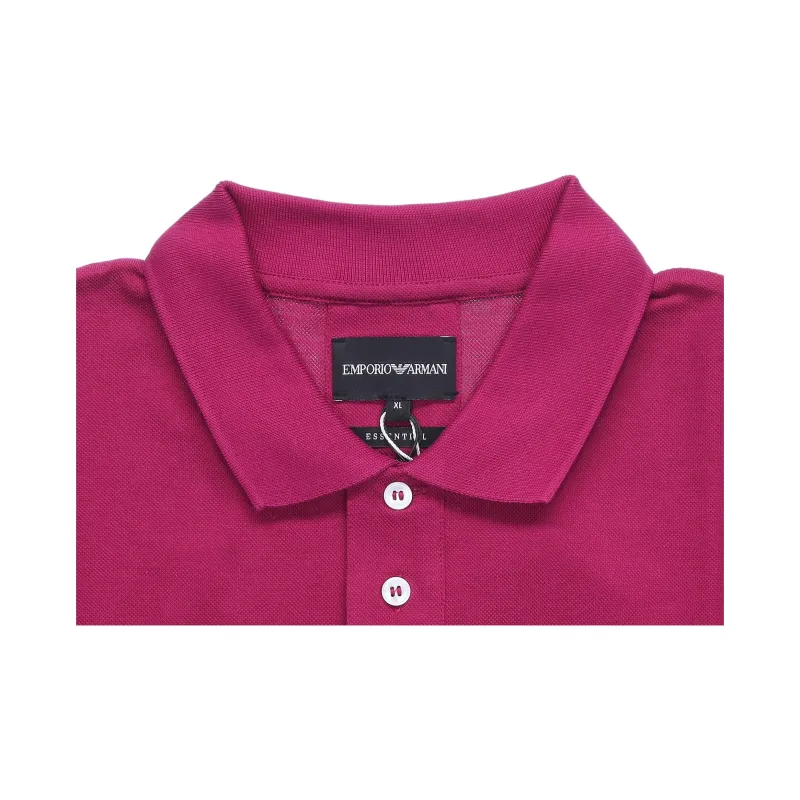 EMPORIO ARMANI SS23 Polo Shirt Men's Pink-5