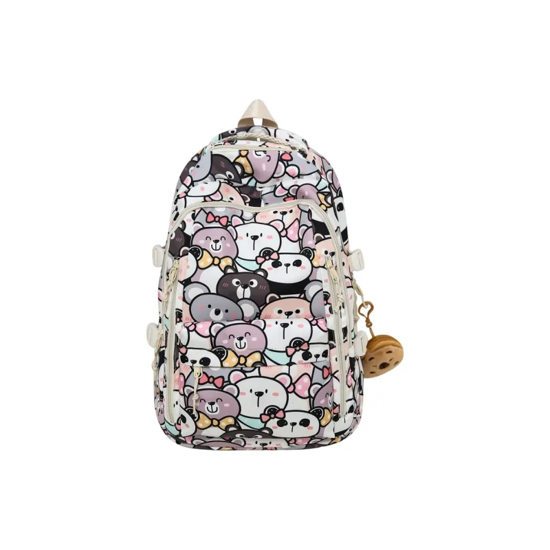 Xuan Xi Nylon Backpack Regular Unisex White-7