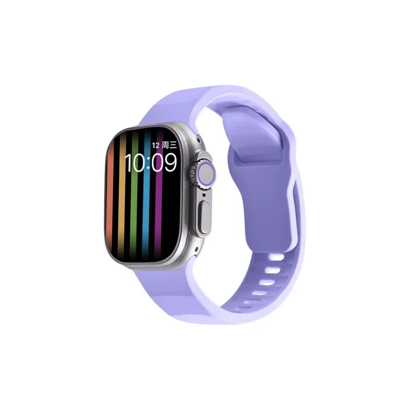 Cuttlefish Grid Watch Band Apple Compatibility Silicone Material-9