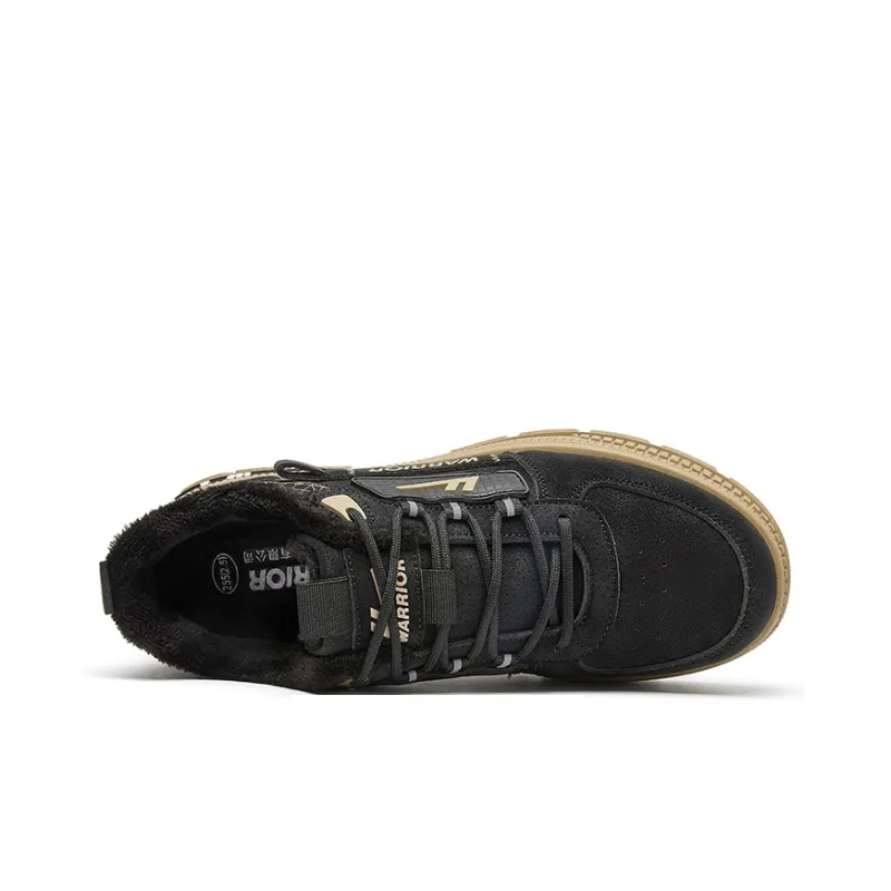 Warrior Wear Resistant Low Top Casual Shoes Men's Black-2
