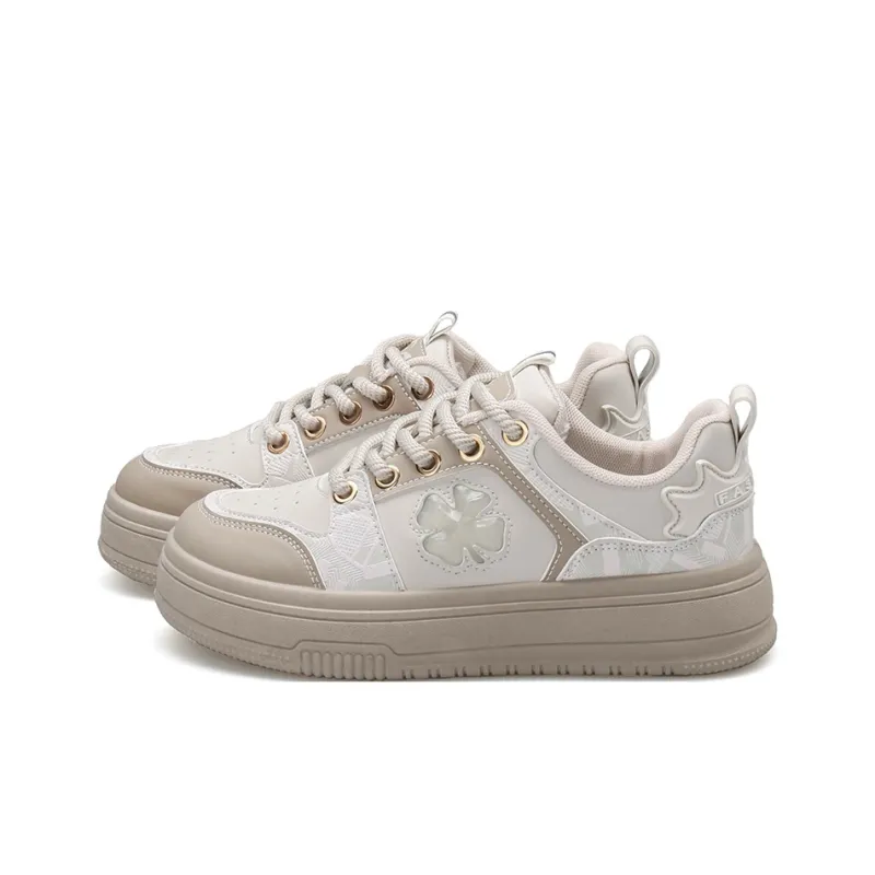 KATHRYN WILSON Anti Slip Wear Resistant Low Top Skateboard Shoes Women's-6